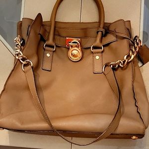 Michael Kors leather handbag